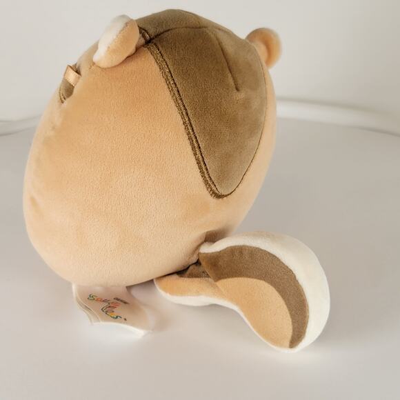 Squishmallows Chip Beaver Plush 5" Brown White Belly Kellytoy Jazwares Stuffie - Picture 10 of 12